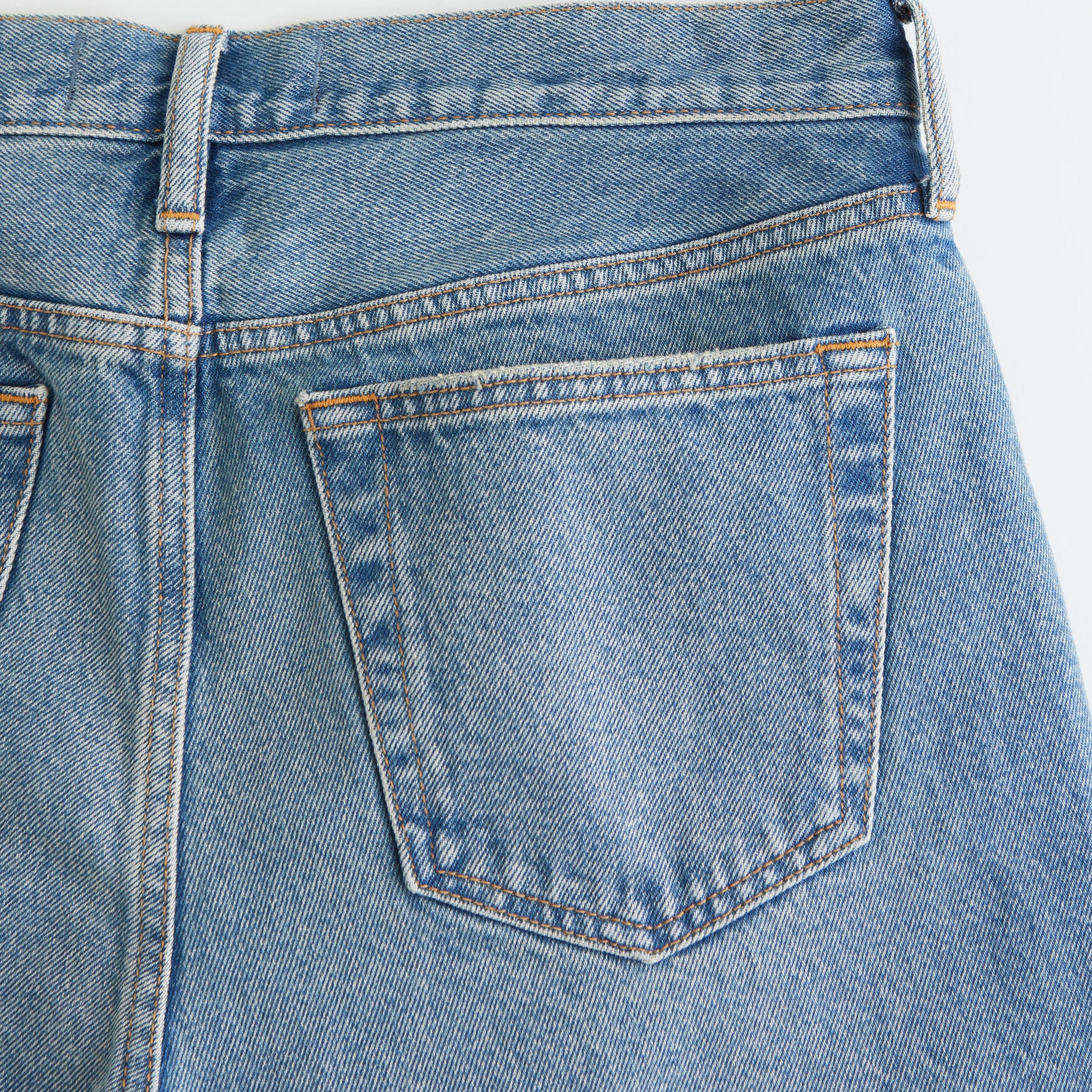 Loose Denim Short Product Image