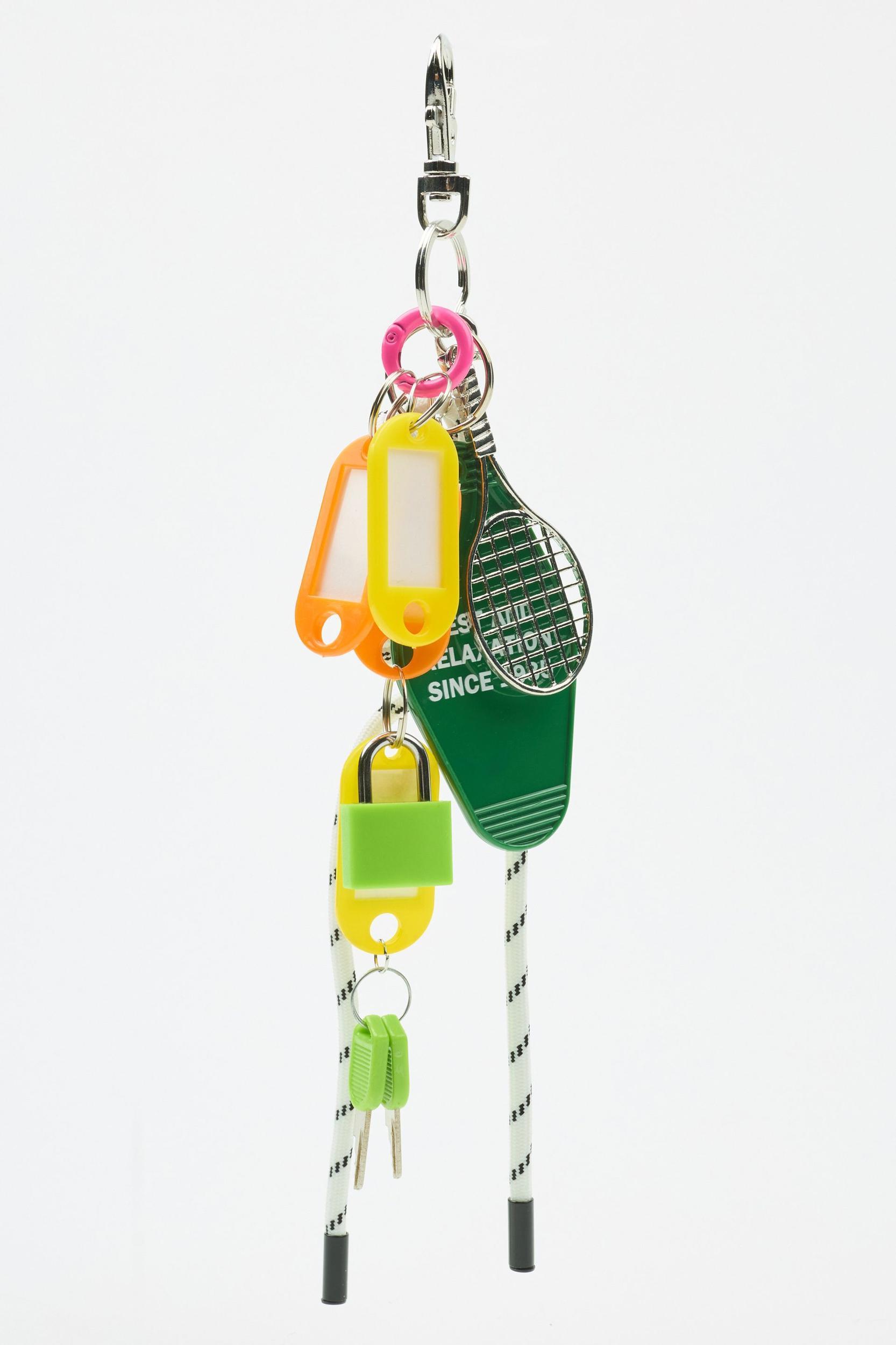 Sporty Cord & Racquet Bag Charms Product Image