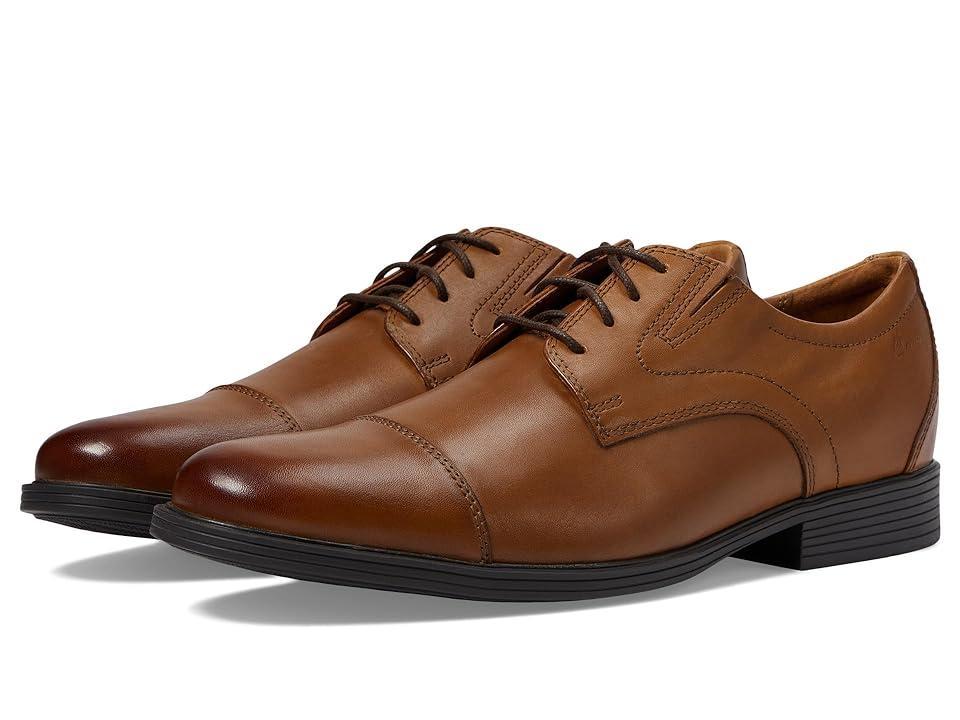 Clarks Whiddon Cap Mens Leather Dress Shoes Product Image