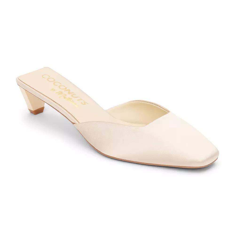 Coconuts by Matisse Tegan Women's Heeled Mules, Size: 10, Beige Product Image