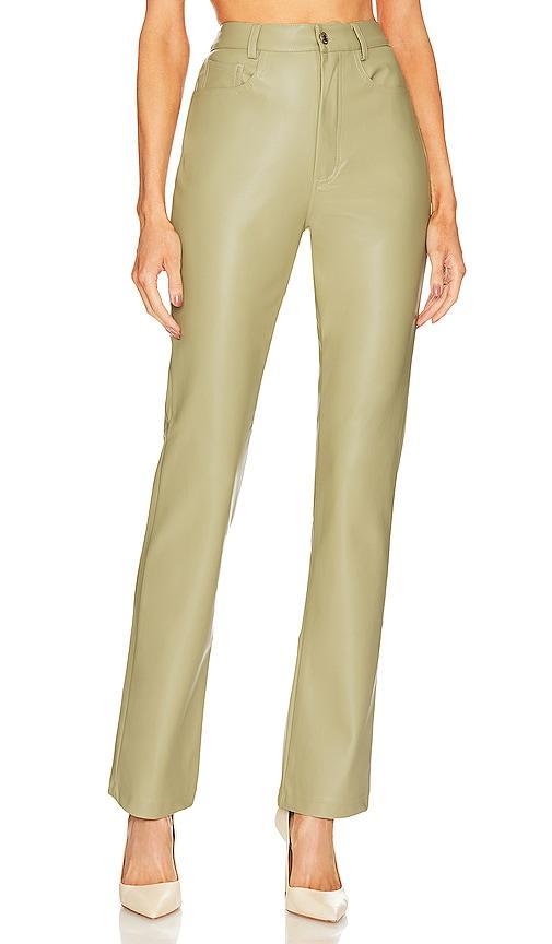 Faux Leather Kickflare WeWoreWhat Product Image
