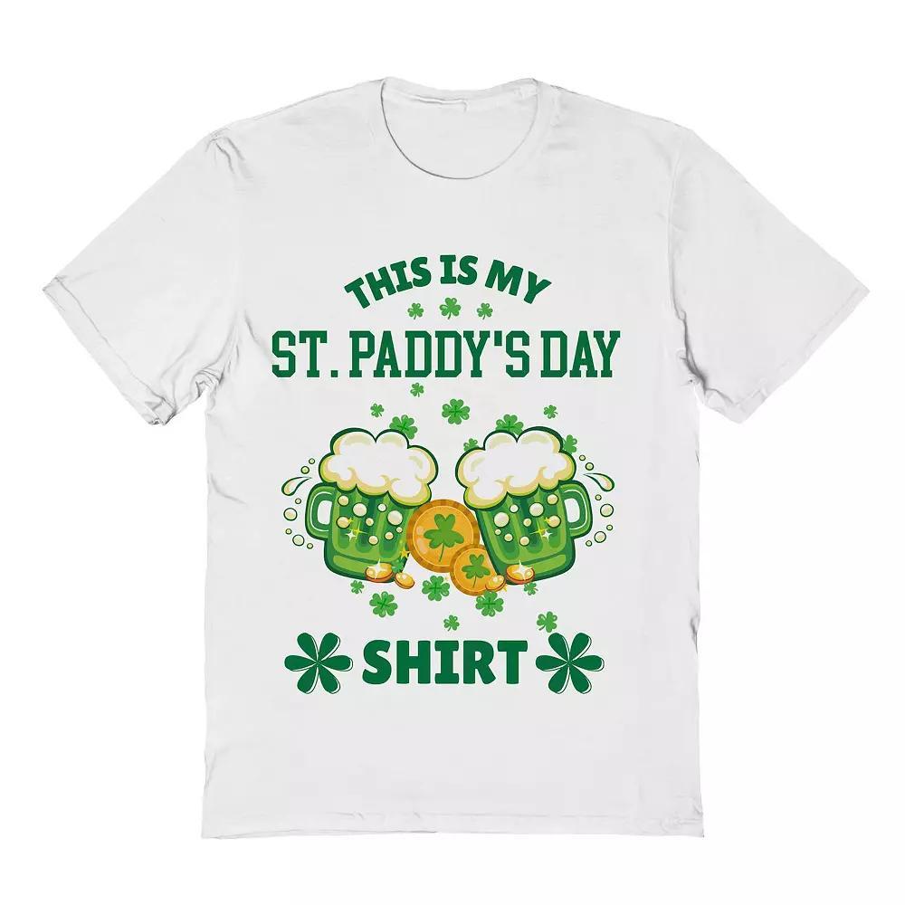 Mens This Is My Drinking Shirt St. Patricks Day Graphic Tee Product Image