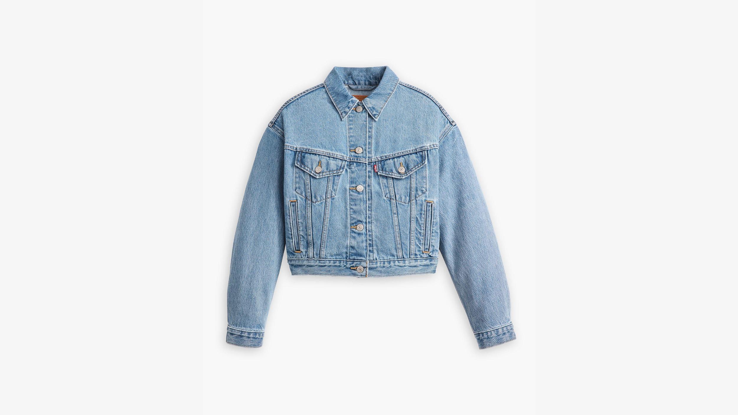 Shrunken '90s Trucker Jacket Product Image