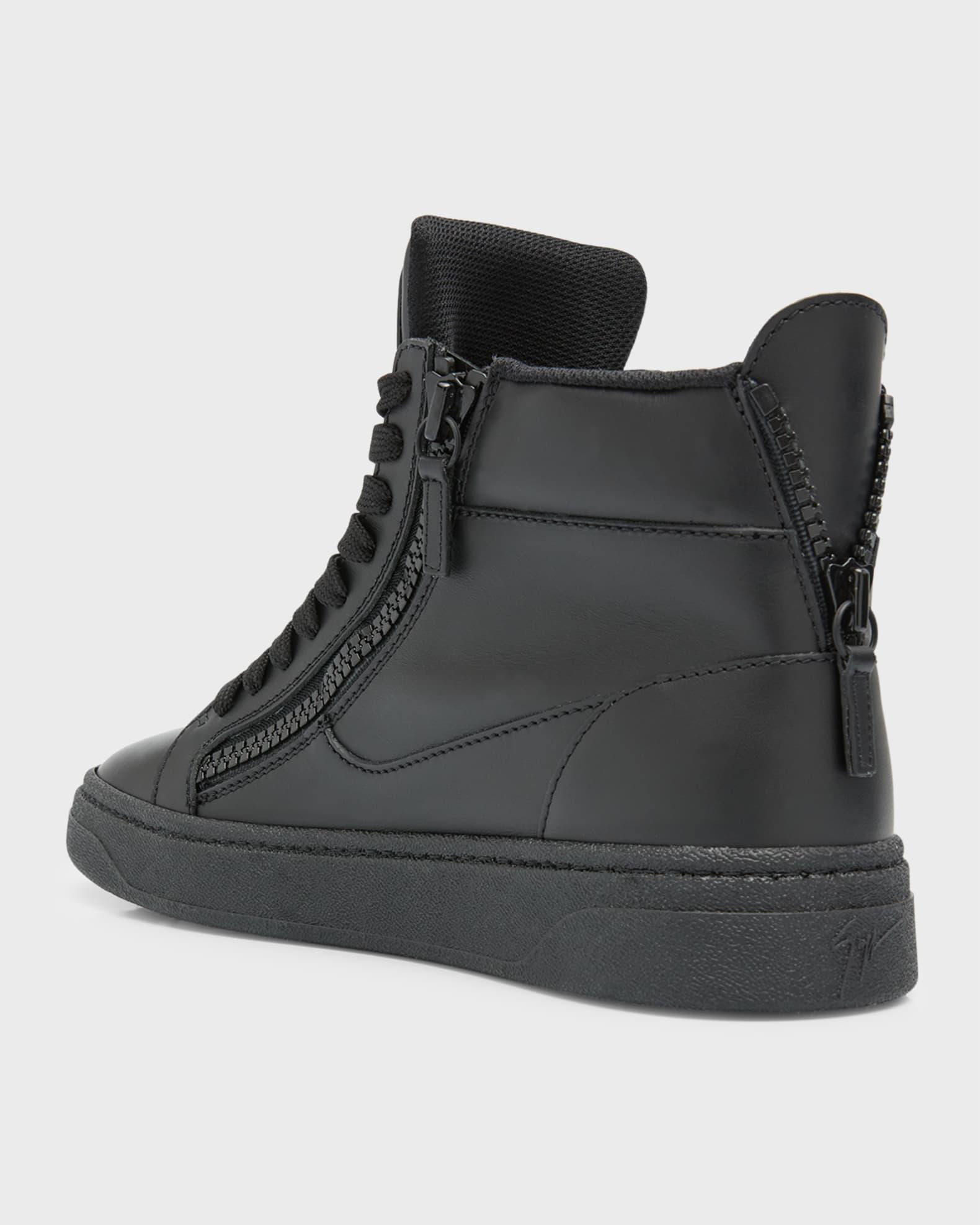 Men's Birel Vague Leather Mid-Top Sneakers Product Image