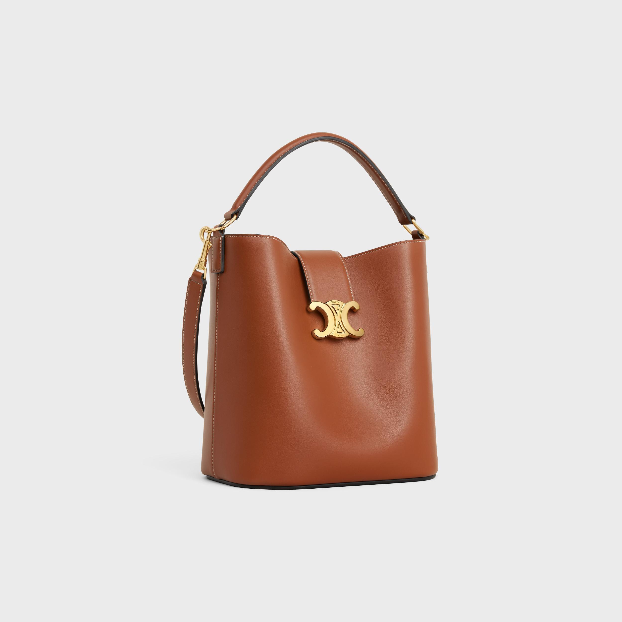 MEDIUM BUCKET LOUISE IN SMOOTH CALFSKIN Product Image
