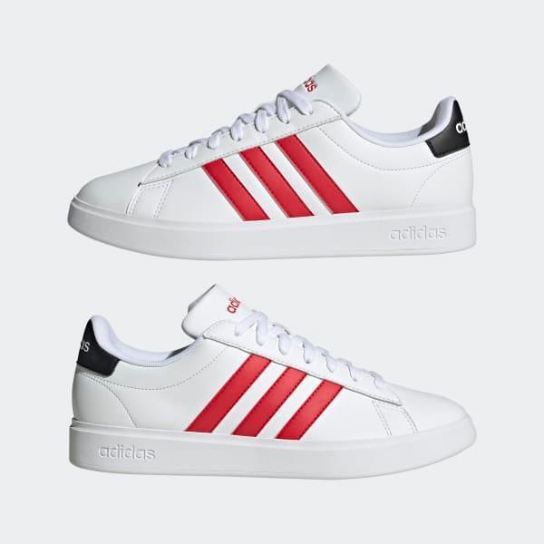 adidas GRAND COURT 2.0 SHOES Aurora Ink 9 Mens Product Image