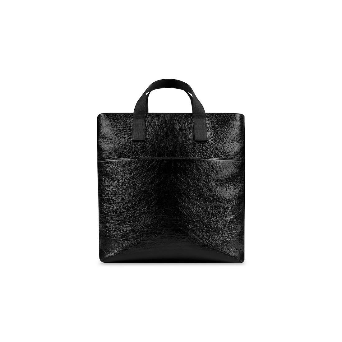 Men's Explorer Tote Bag With Strap in Black Product Image
