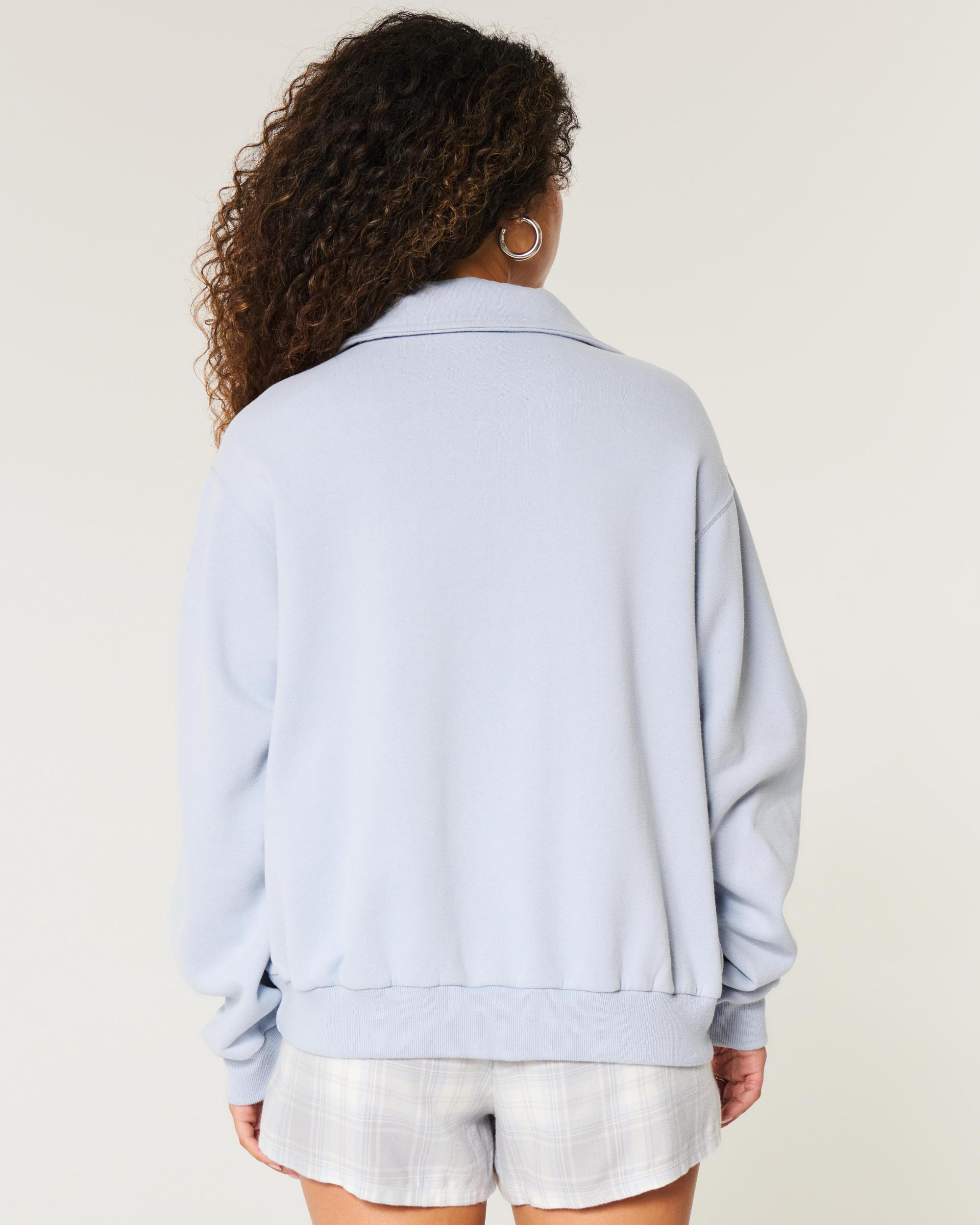 Easy Tennis Graphic Half-Zip Sweatshirt Product Image