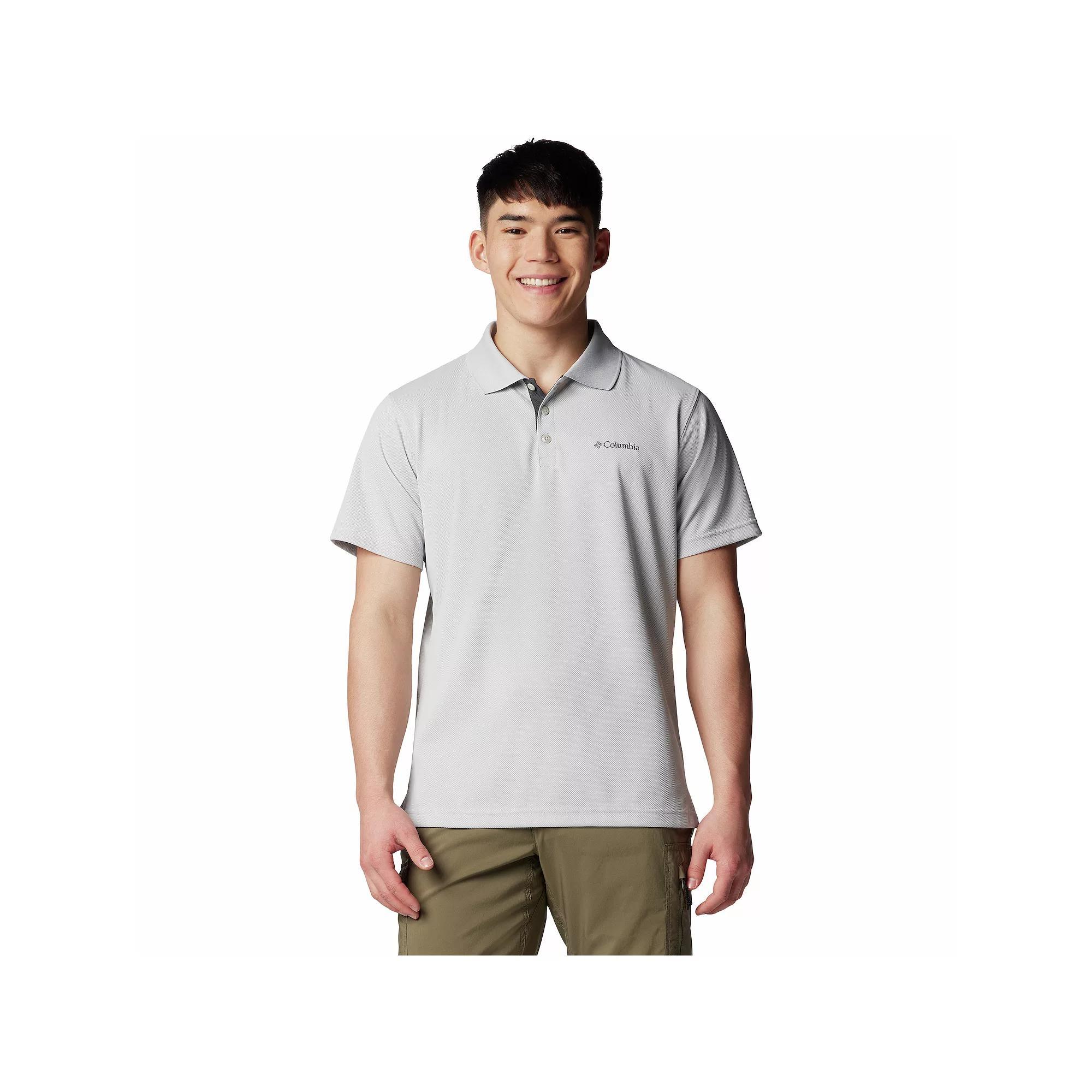 Big & Tall Columbia Utilizer Regular-Fit Polo, Men's, Size: 3XB, Cool Grey Product Image