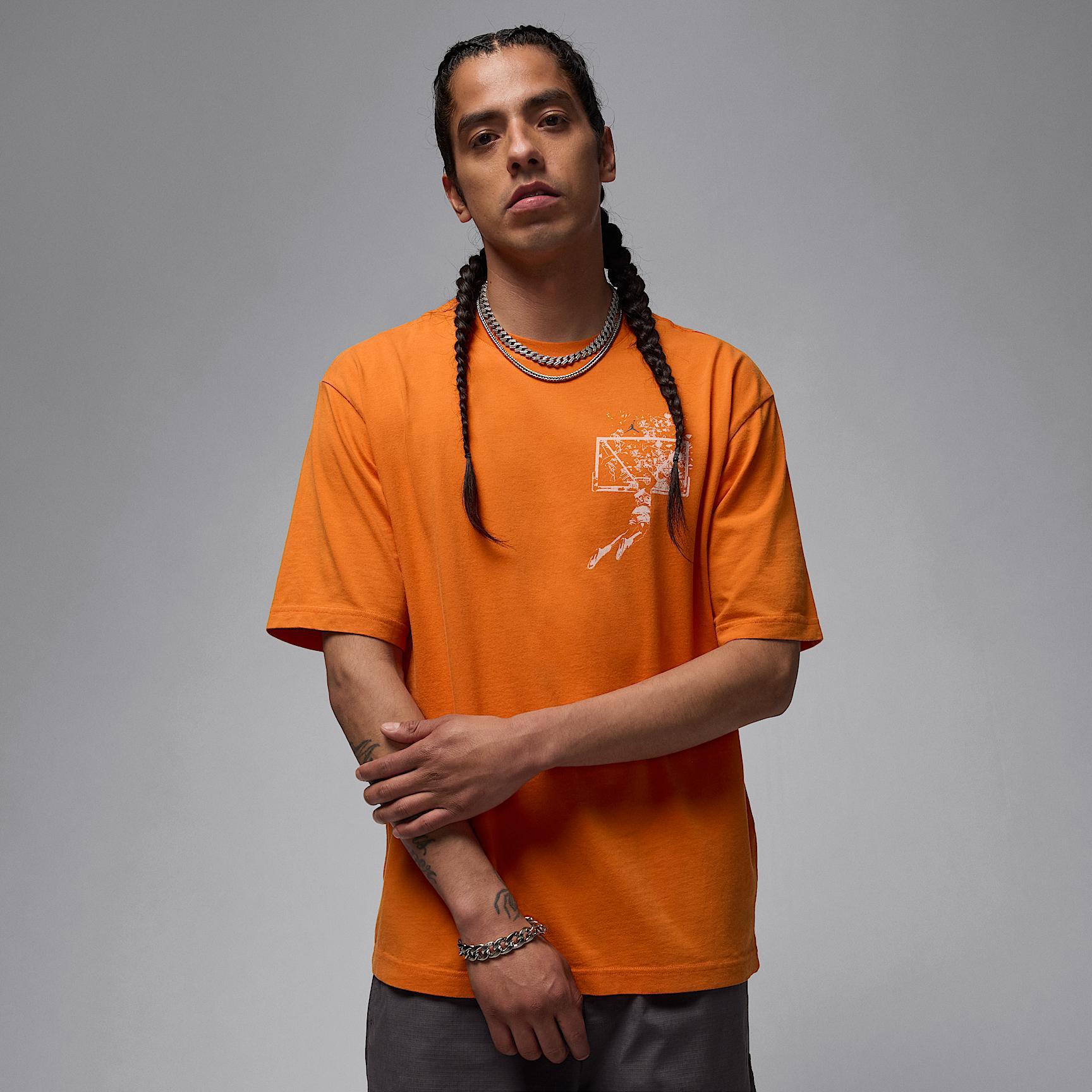 Jordan Brooklyn Men's Oversized Graphic T-Shirt Product Image