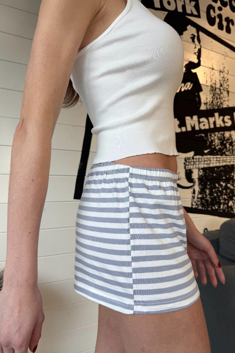 Emery Striped Sweatshorts Product Image