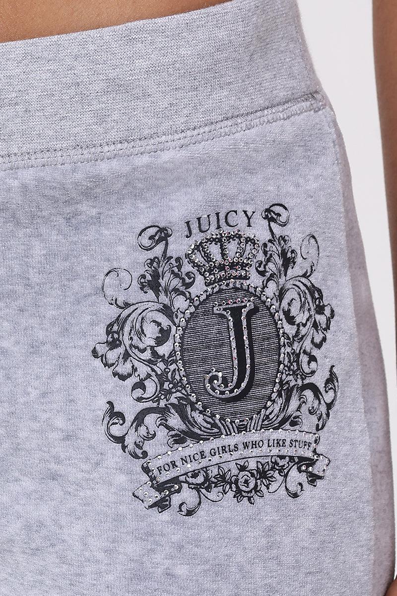Heritage Graphic Cotton Velour Track Pants Product Image
