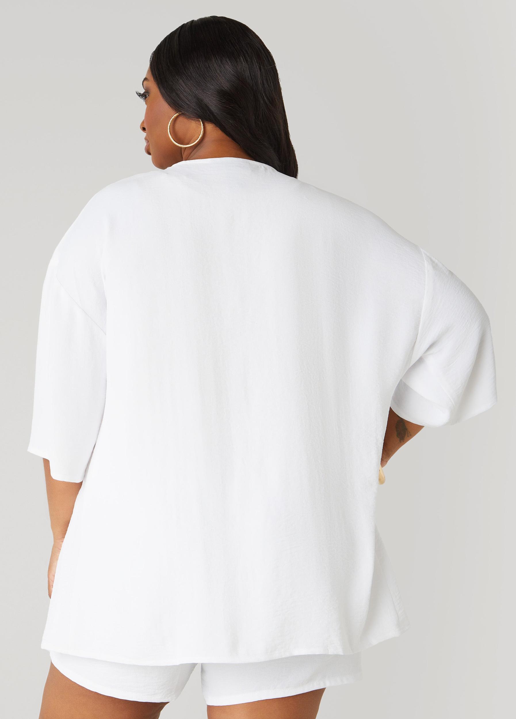 Textured Open Front Jacket Product Image