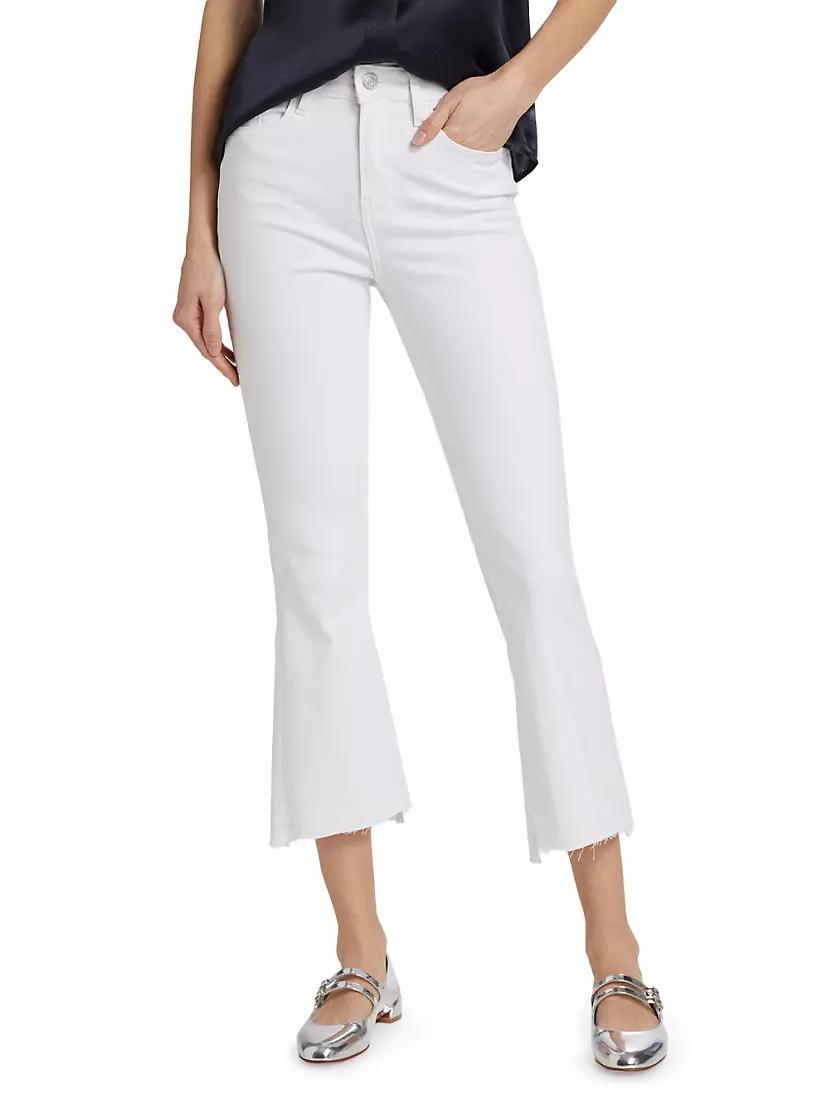 Le Crop Mini Boot Raw Stagger Pants Product Image