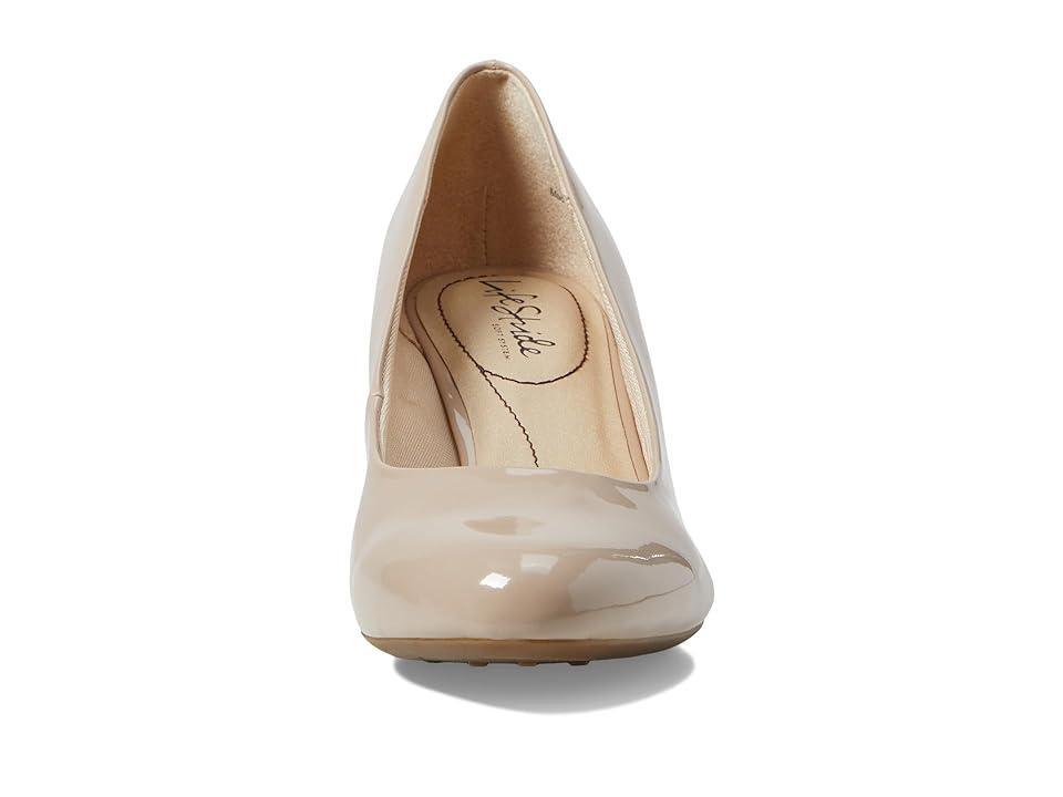 LifeStride Parigi Womens High Heel Pumps Brown Patent Product Image