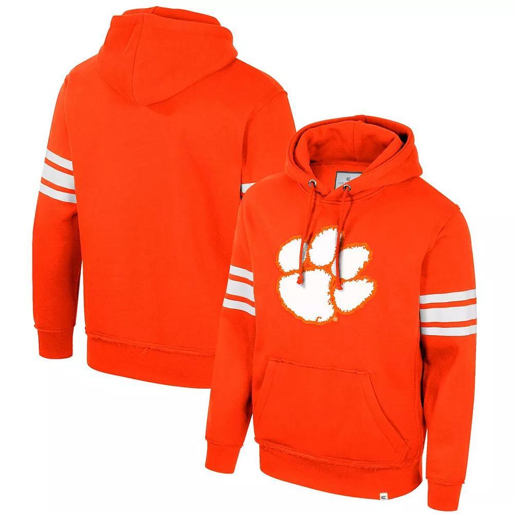 Men's Colosseum Navy Auburn Tigers Saluting Pullover Hoodie, Size: XL, Blue Product Image
