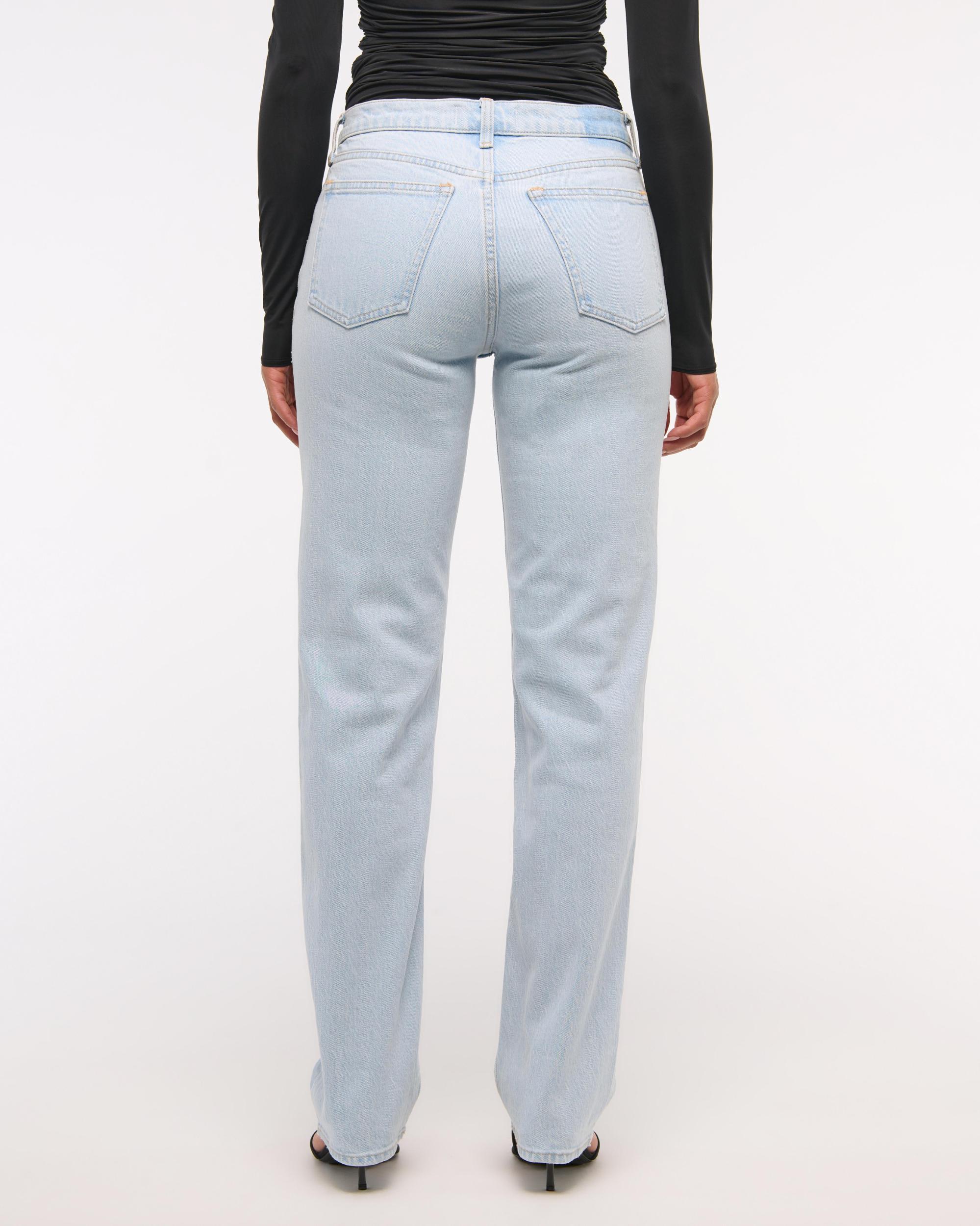 Mid Rise 90s Straight Jean Product Image