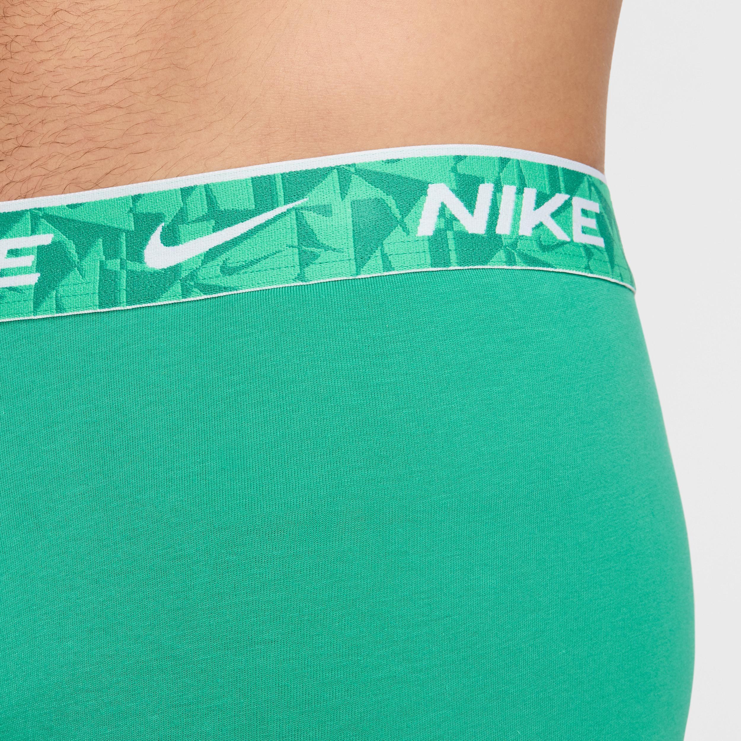 Nike Men's Dri-FIT Essential Cotton Stretch Long Boxer Briefs (3-Pack) Product Image