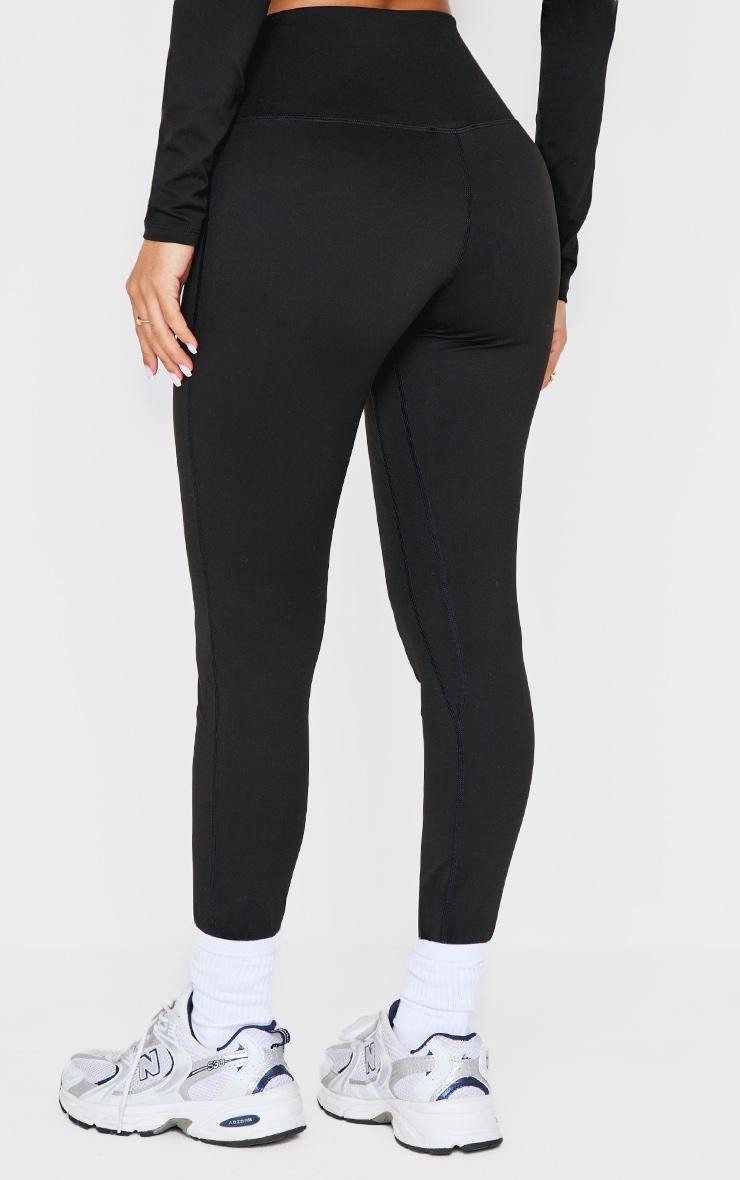Petite Black Sculpt High Waist Gym Leggings Product Image