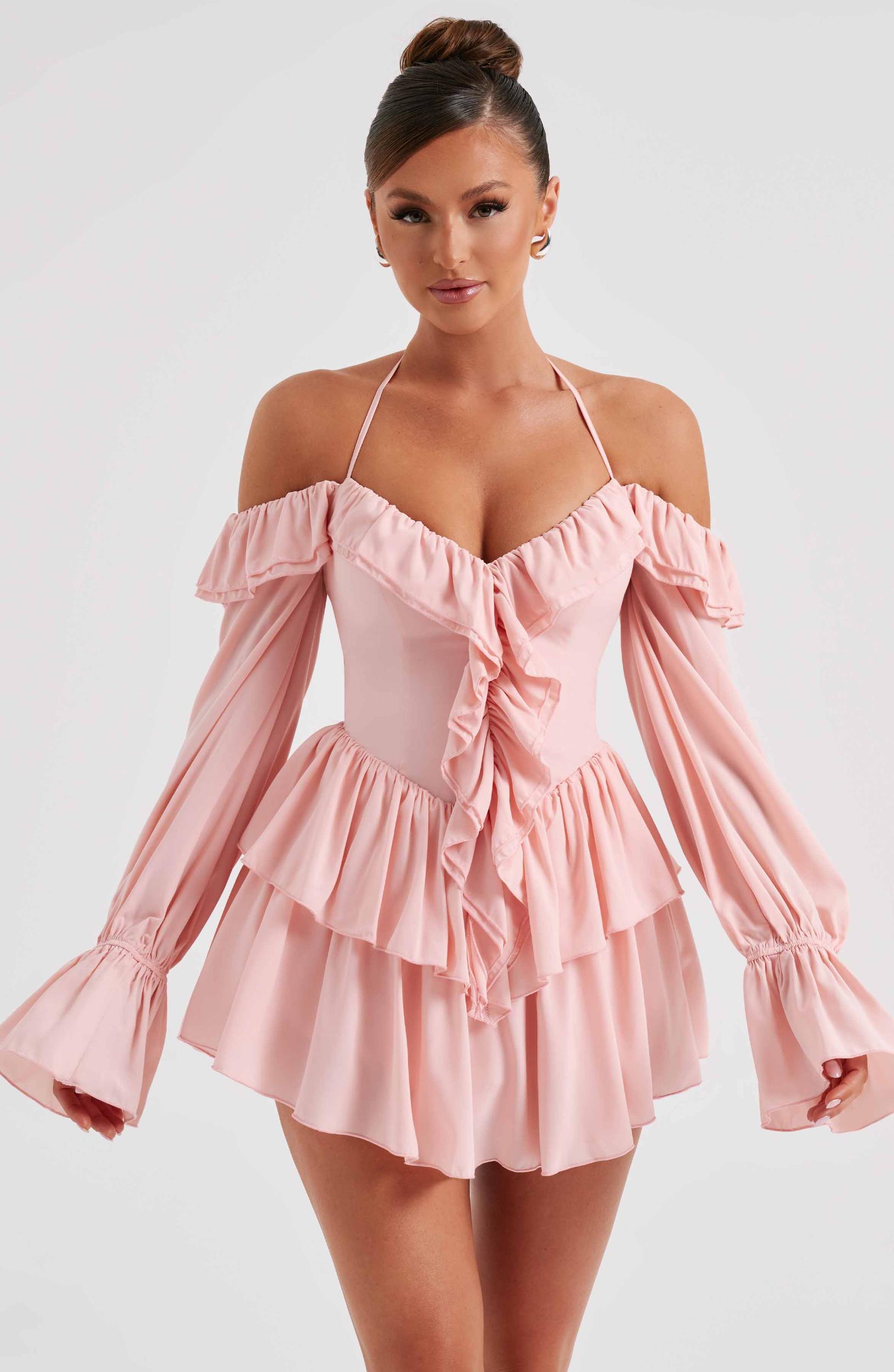 Savanna Playsuit - Pink Product Image