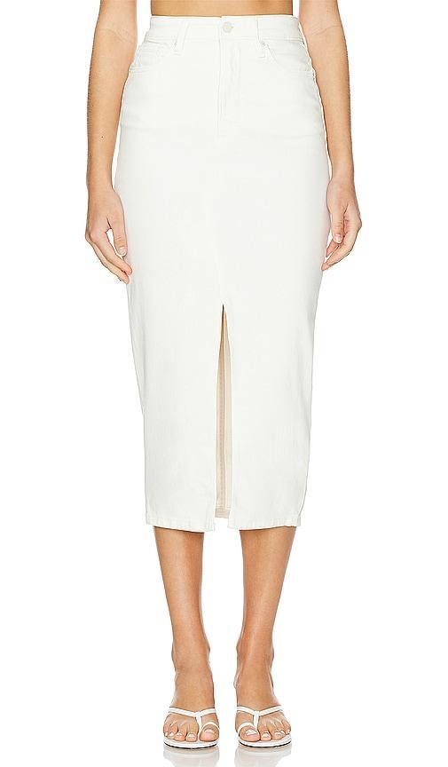 Slit Front Midi Skirt Good American Product Image