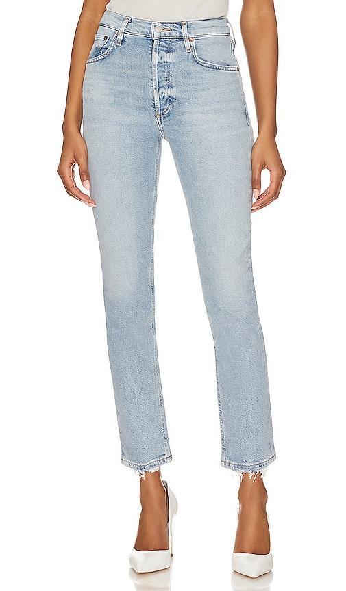 Riley High Rise Straight Crop AGOLDE Product Image