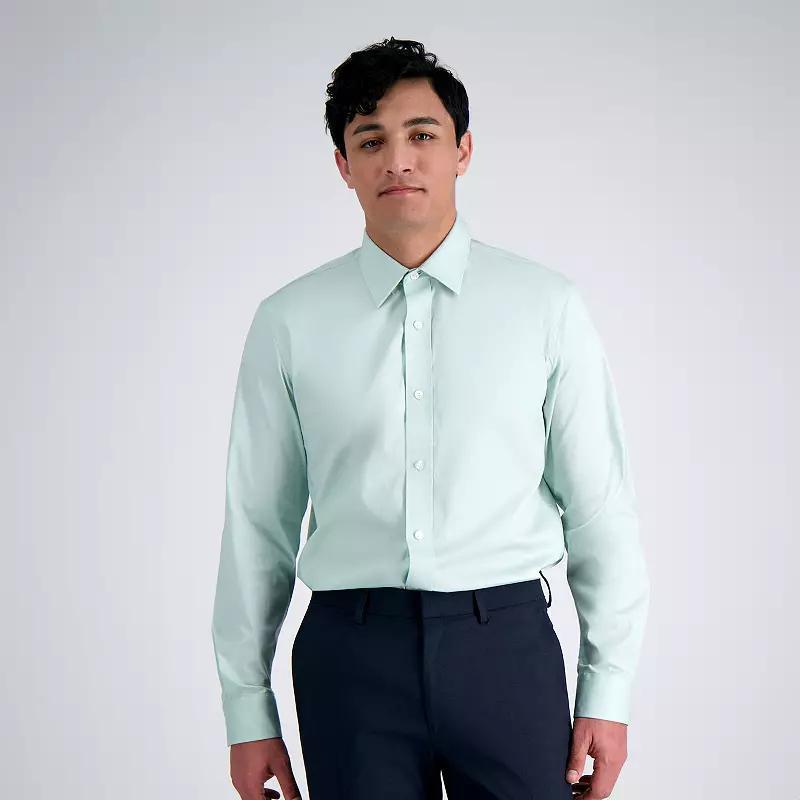 Mens Haggar Premium Comfort Slim Fit Dress Shirt Product Image