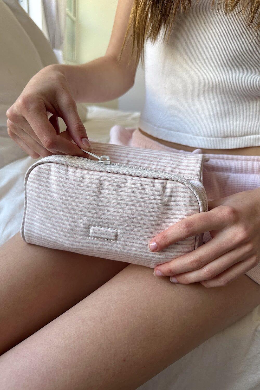 Stripe Makeup Bag Product Image
