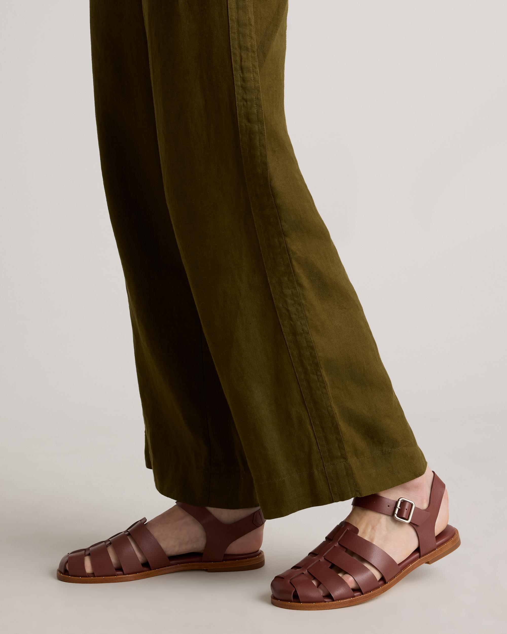 Quince | Women's Italian Leather Fisherman Sandal Product Image