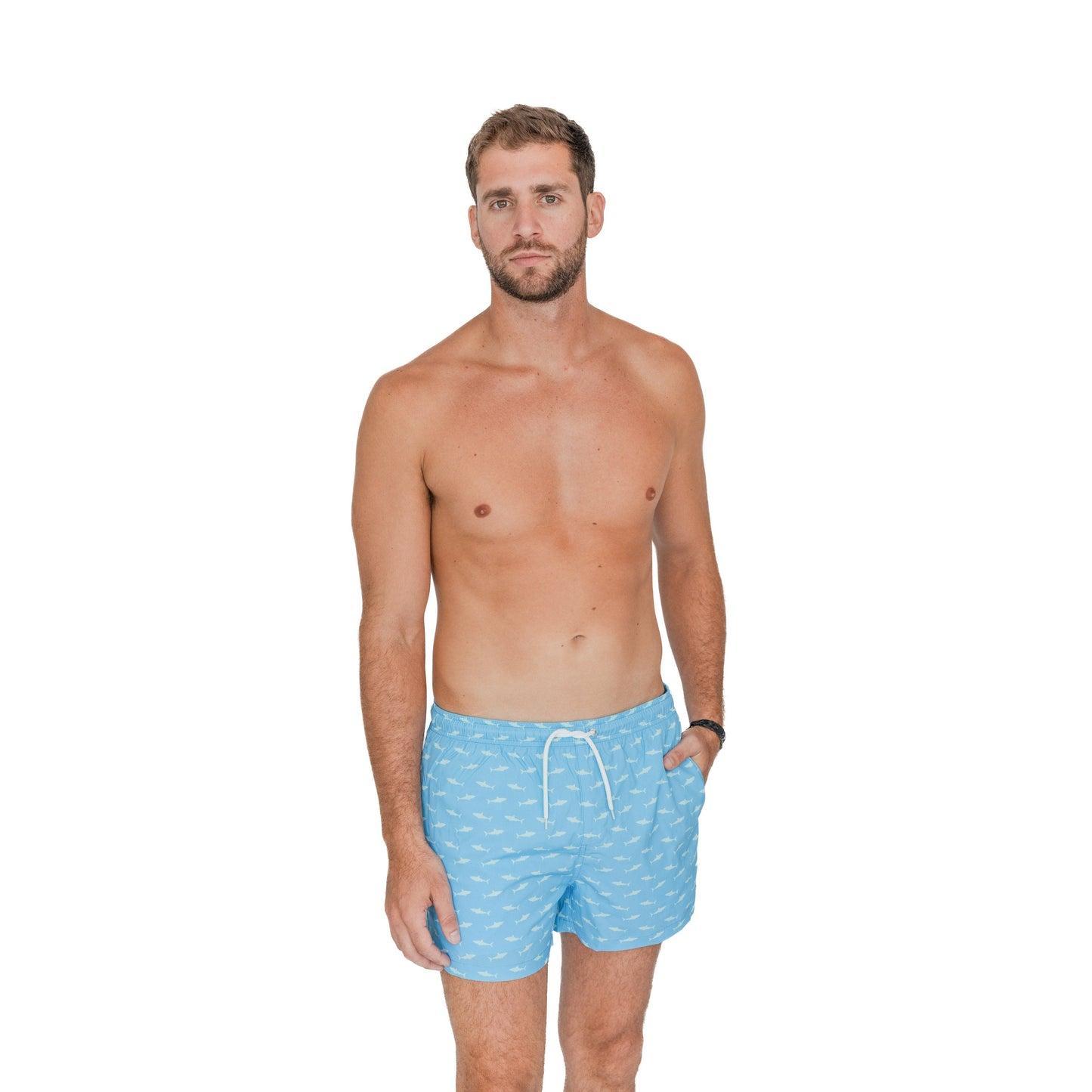 Bermies Shark Bay Swim Trunks Product Image