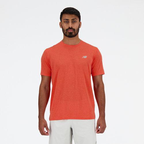 New Balance New Balance Men's Athletics T-Shirt (Neo Flame Heather) Men's Clothing Product Image