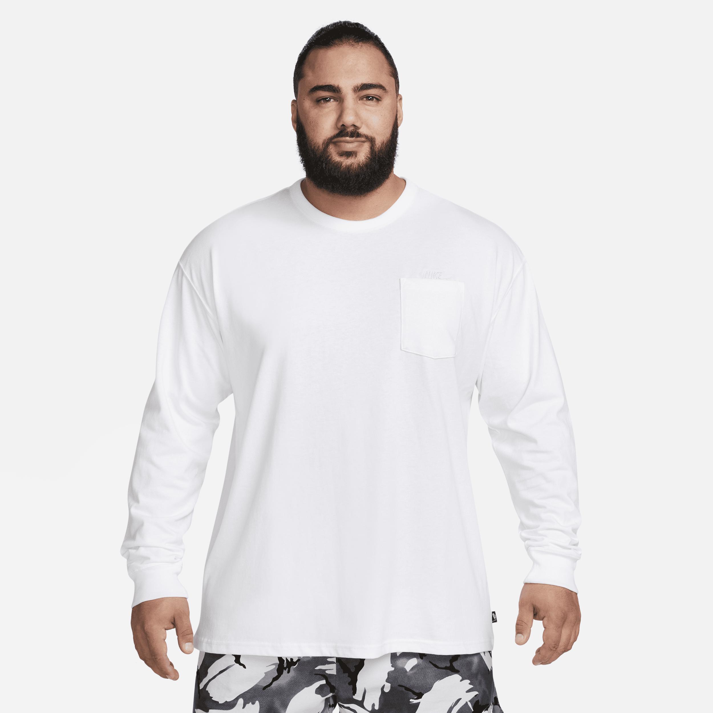 Nike Mens Sportswear Premium Essentials Long-Sleeve Pocket T-Shirt Product Image