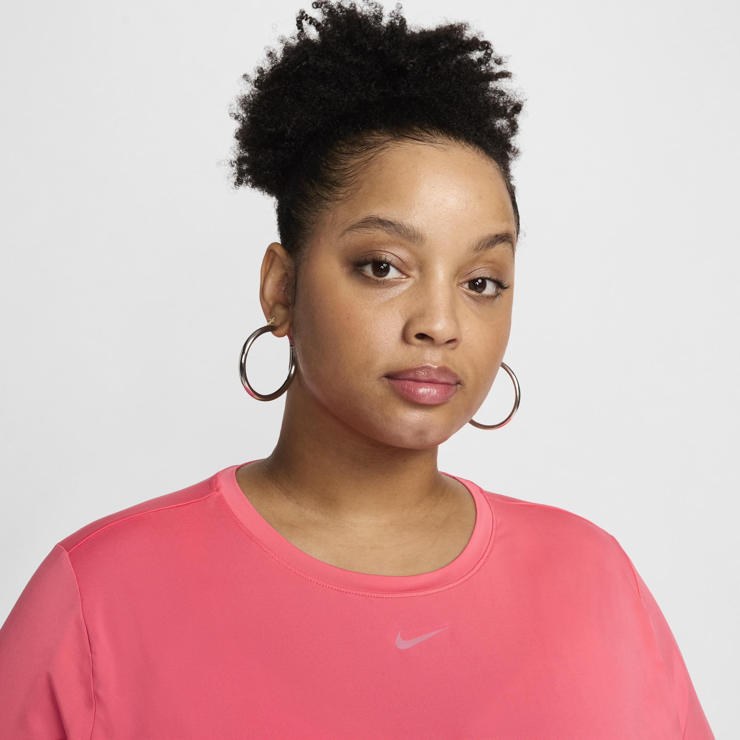 Nike Womens One Classic Dri-FIT Short-Sleeve Top (Plus Size) Product Image