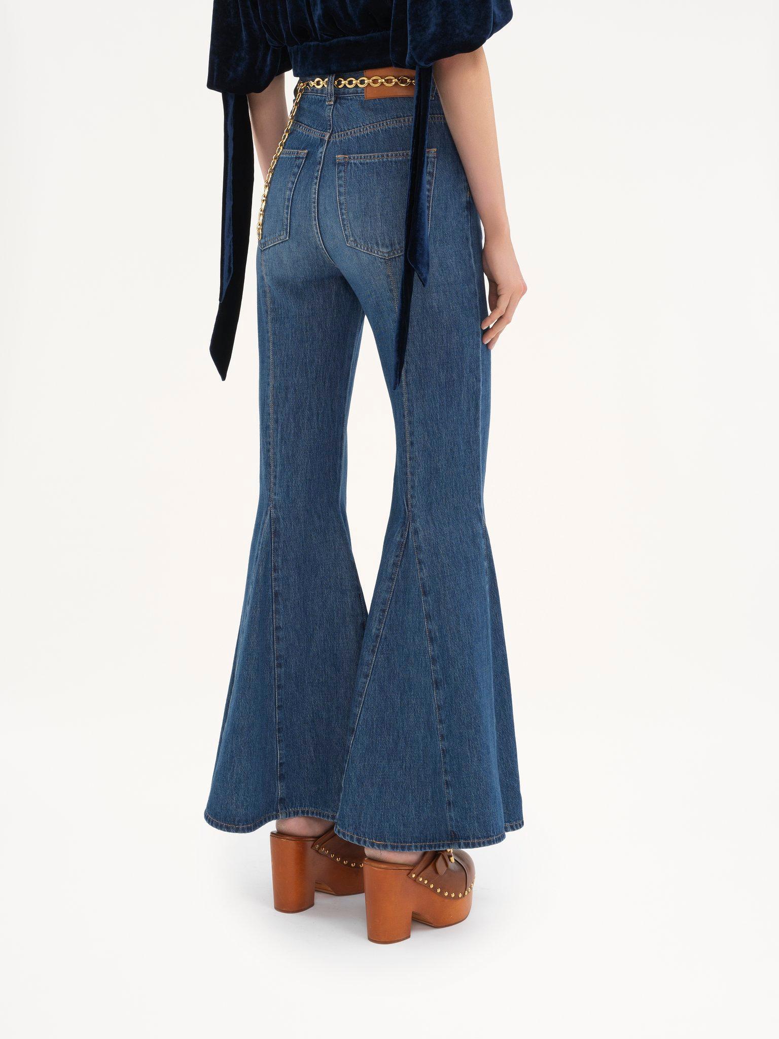 Gathered cropped top in velvet Product Image