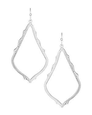 Kendra Scott Sophee Drop Earrings in Silver | Metal Product Image