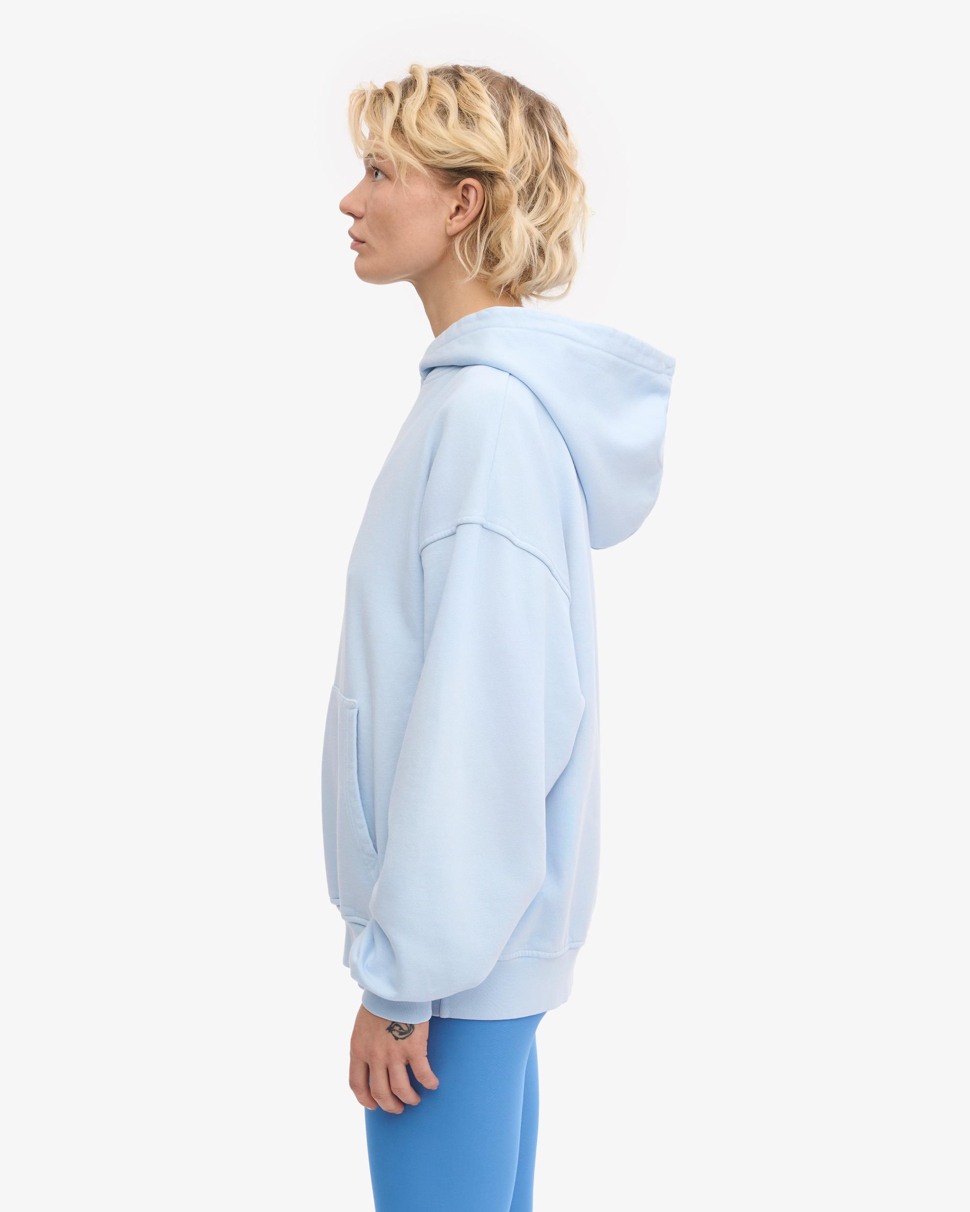 Organic Oversized Hood - Polar Blue Product Image