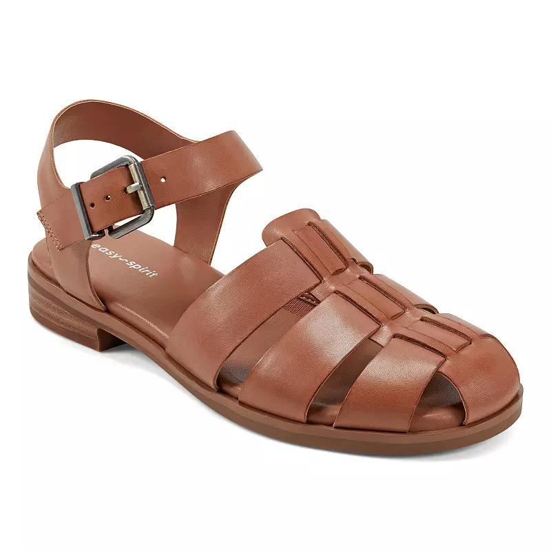 Easy Spirit Gretty Fisherman Womens Casual Flats Red Product Image