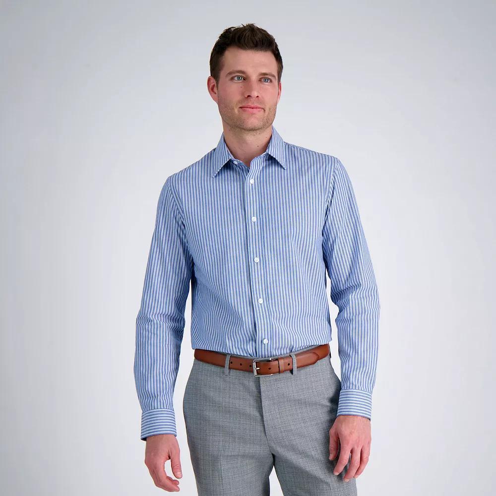 Mens Haggar Premium Comfort Slim Fit Dress Shirt Product Image