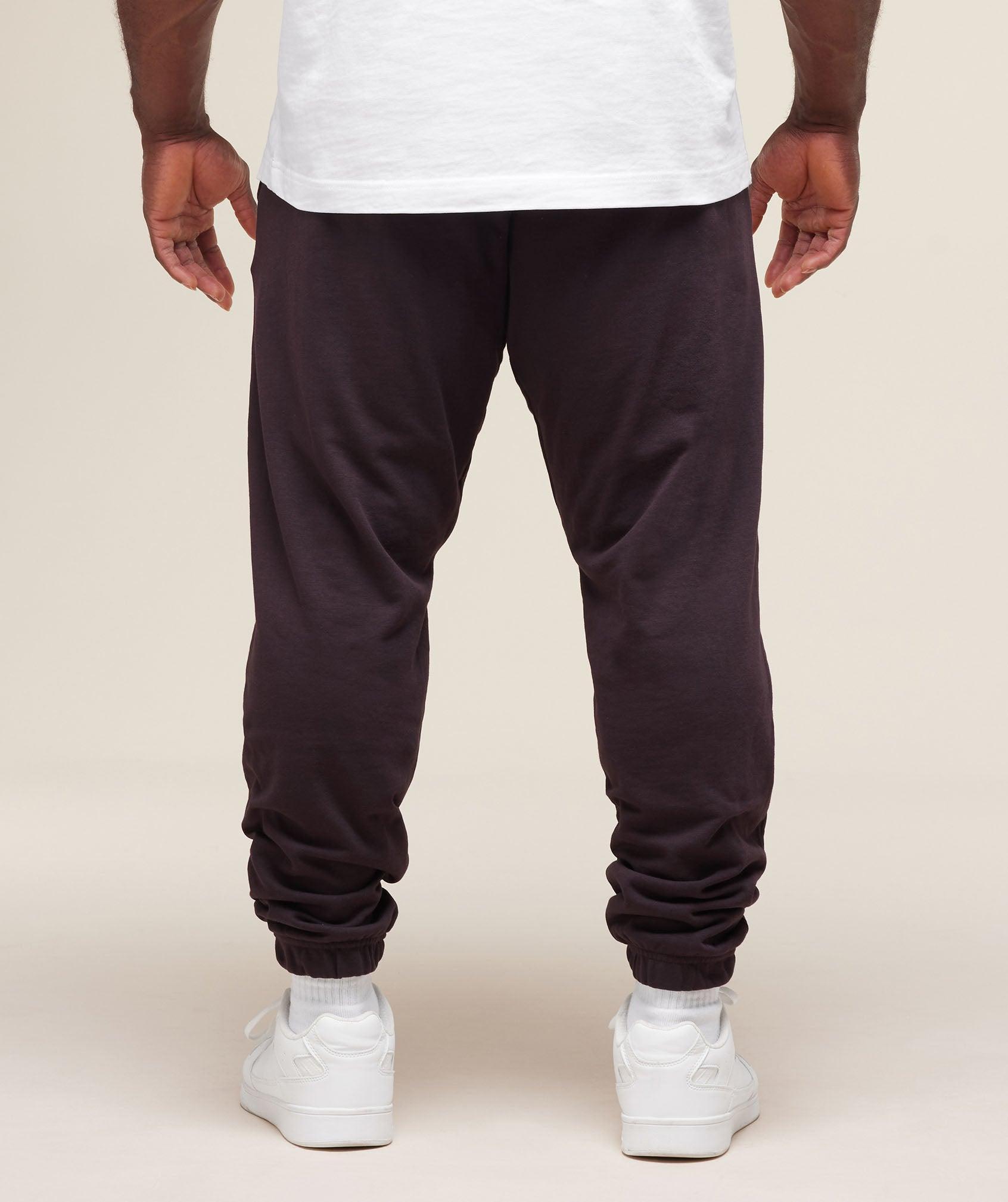 Gymshark Essential Oversized Joggers - Plum Brown Male Product Image
