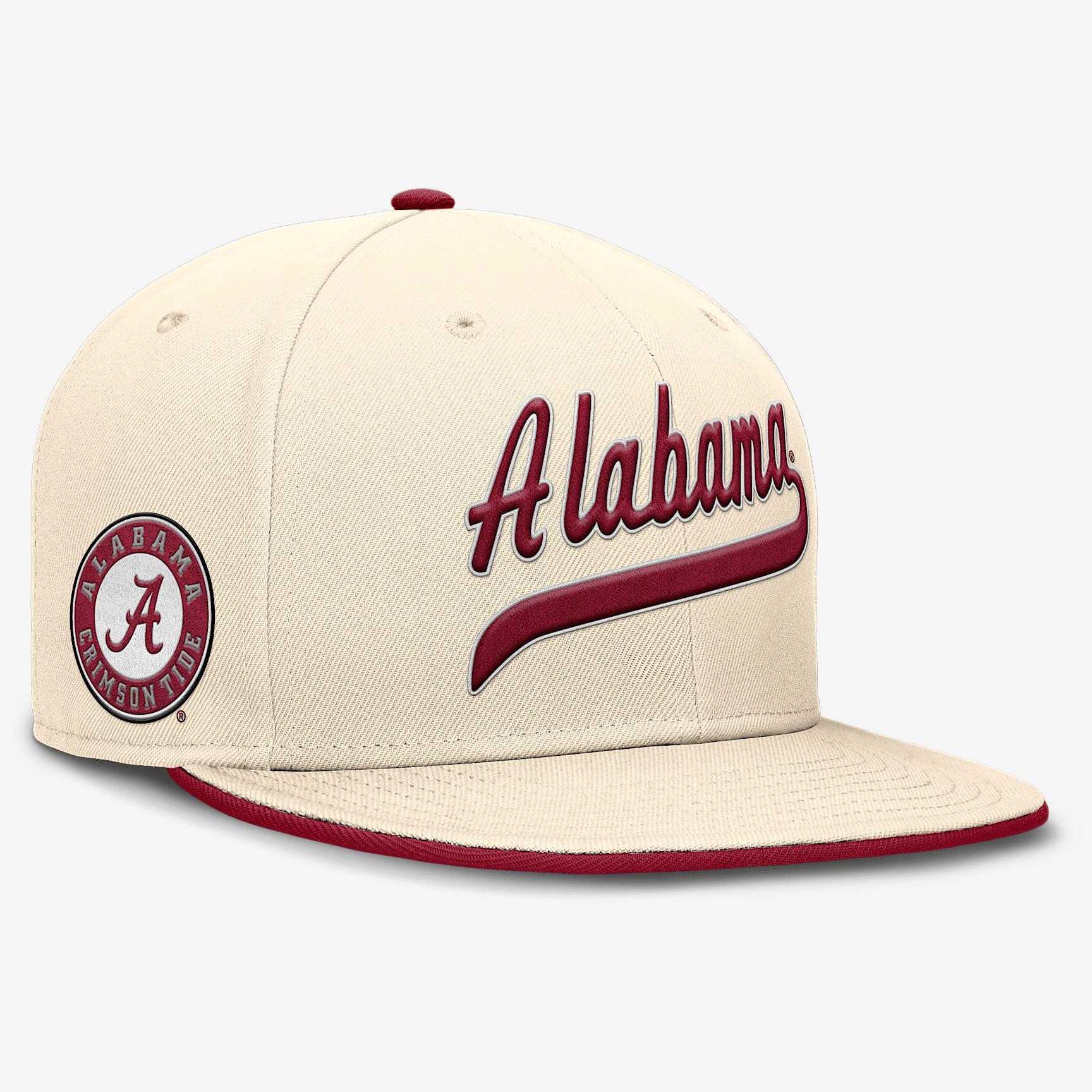 Alabama Crimson Tide Primetime True Nike Men's Dri-FIT College Fitted Hat Product Image