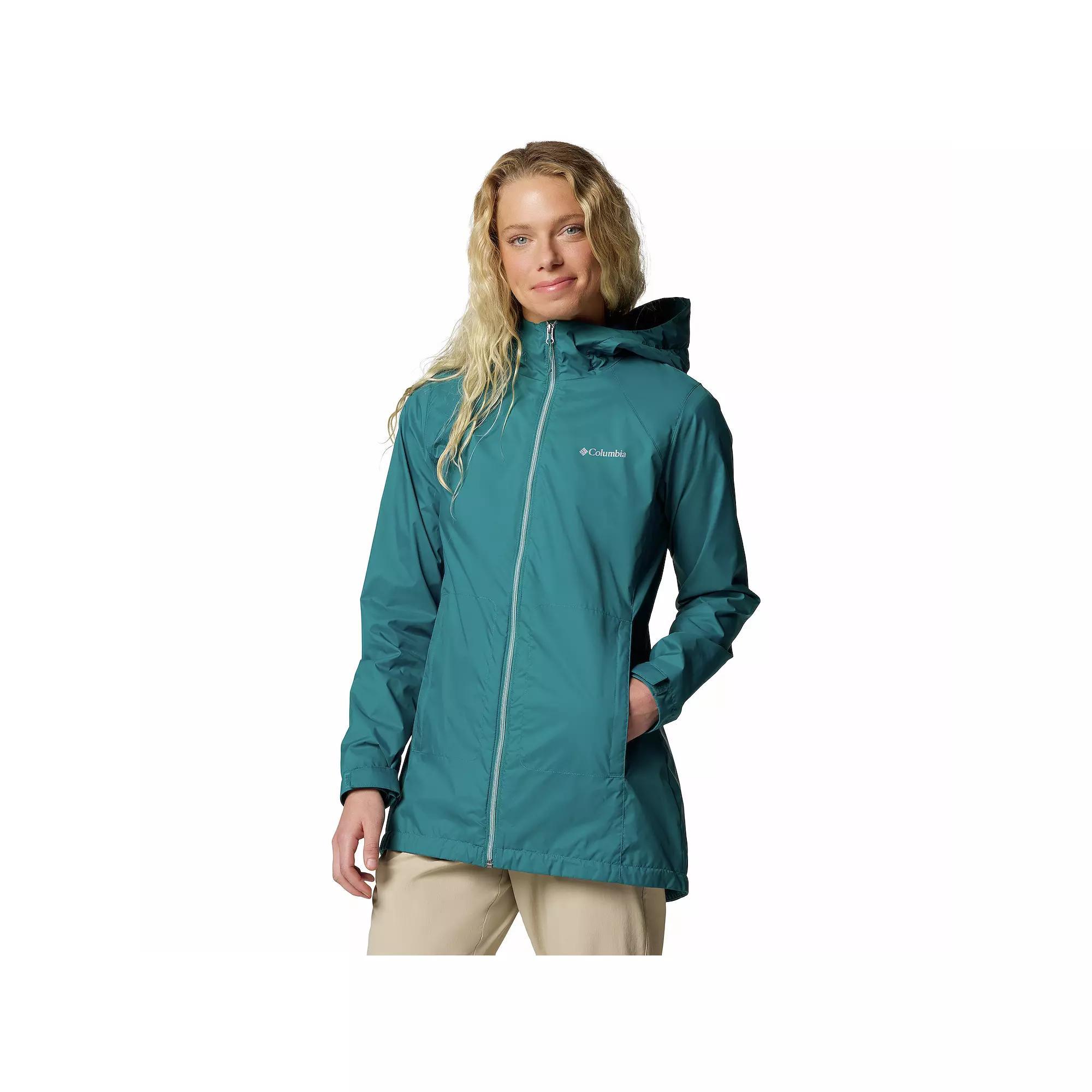 Women's Columbia Switchback II Omni-SHIELD™ Lined Long Jacket, Size: XXL, Safari Product Image