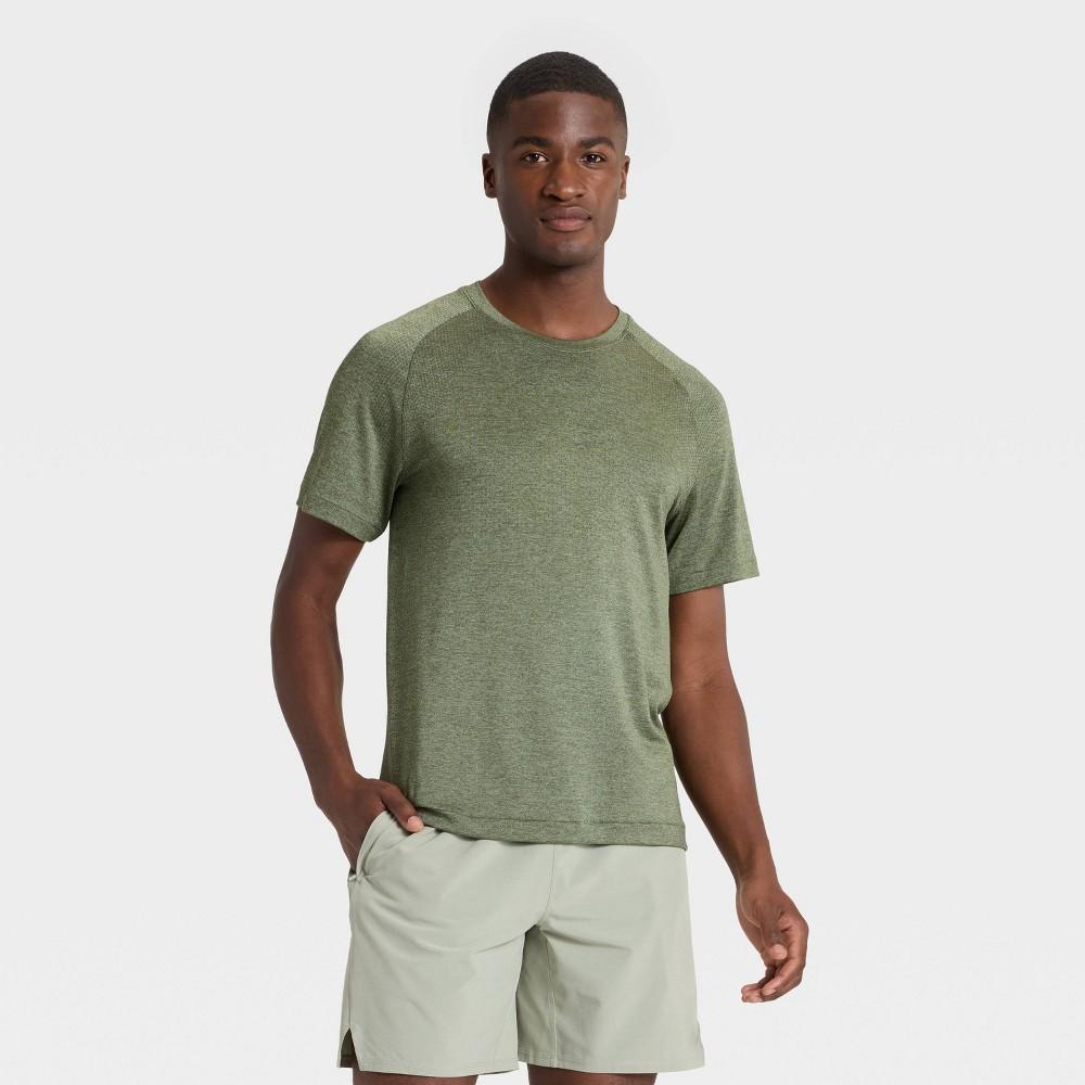 Men's Short Sleeve Seamless T-Shirt - All In Motion™ Product Image