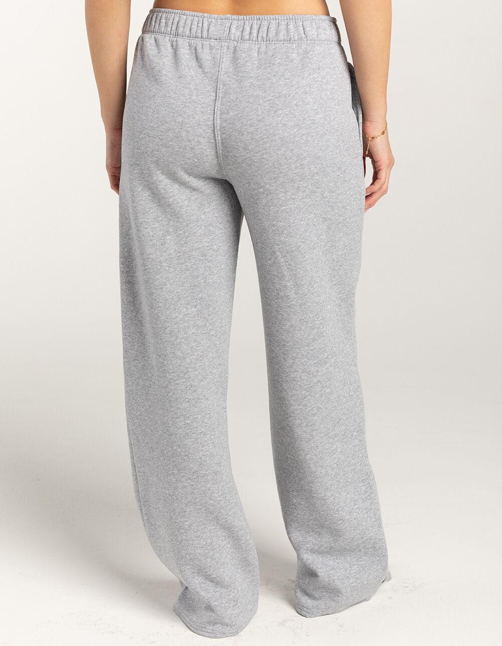 TILLYS Wide Leg Womens Sweatpants - BURGUNDY Product Image