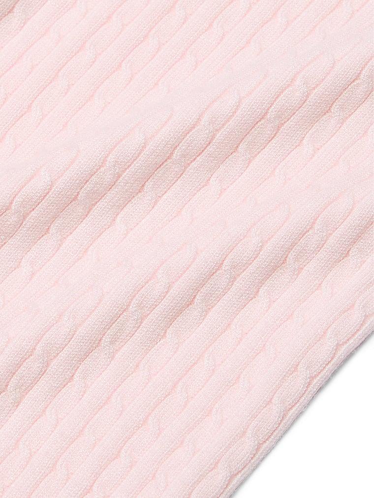 Luxe Cable-Knit Flare Lounge Pants Product Image