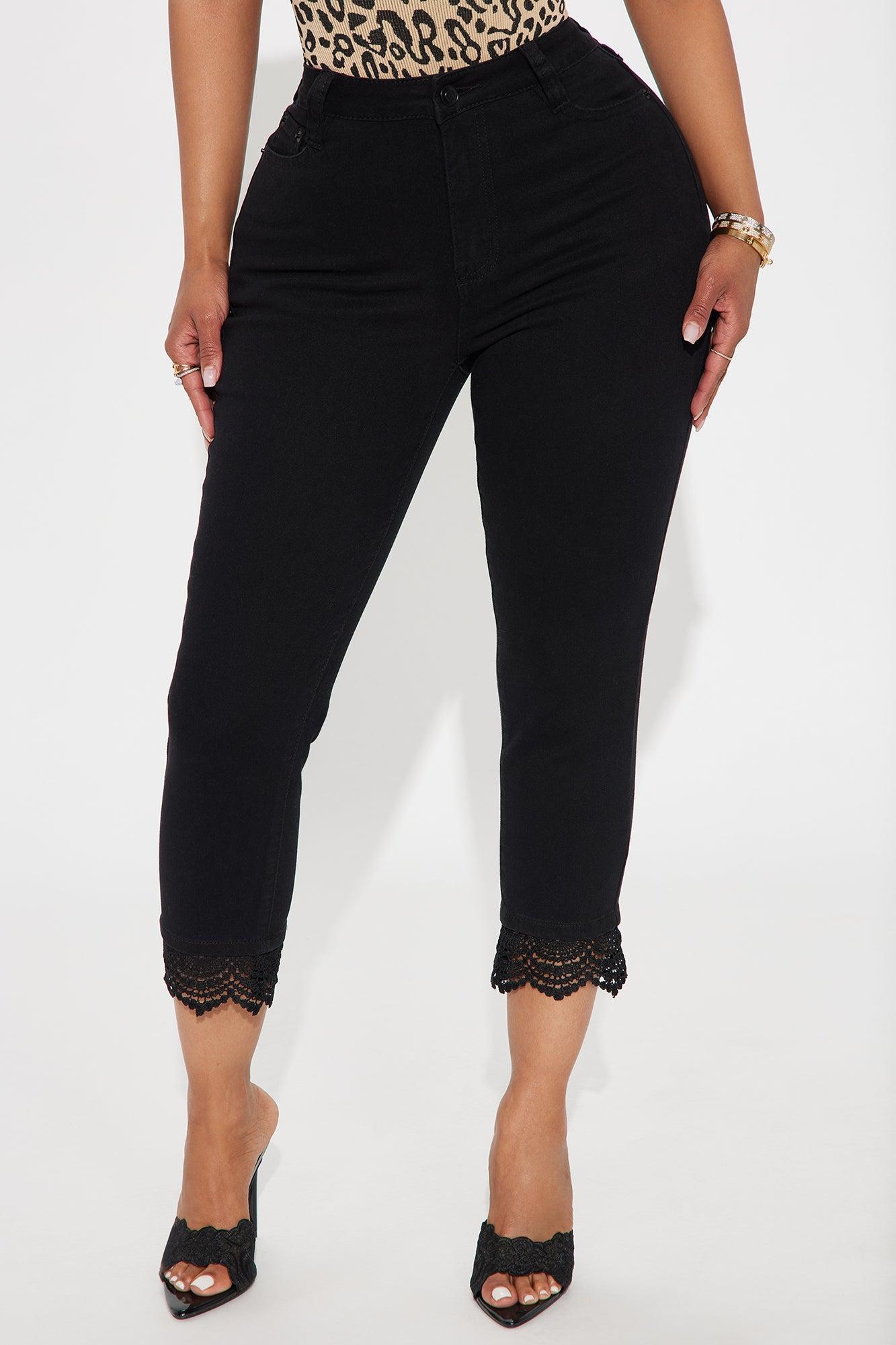 Emily Capri Pant - Black Product Image