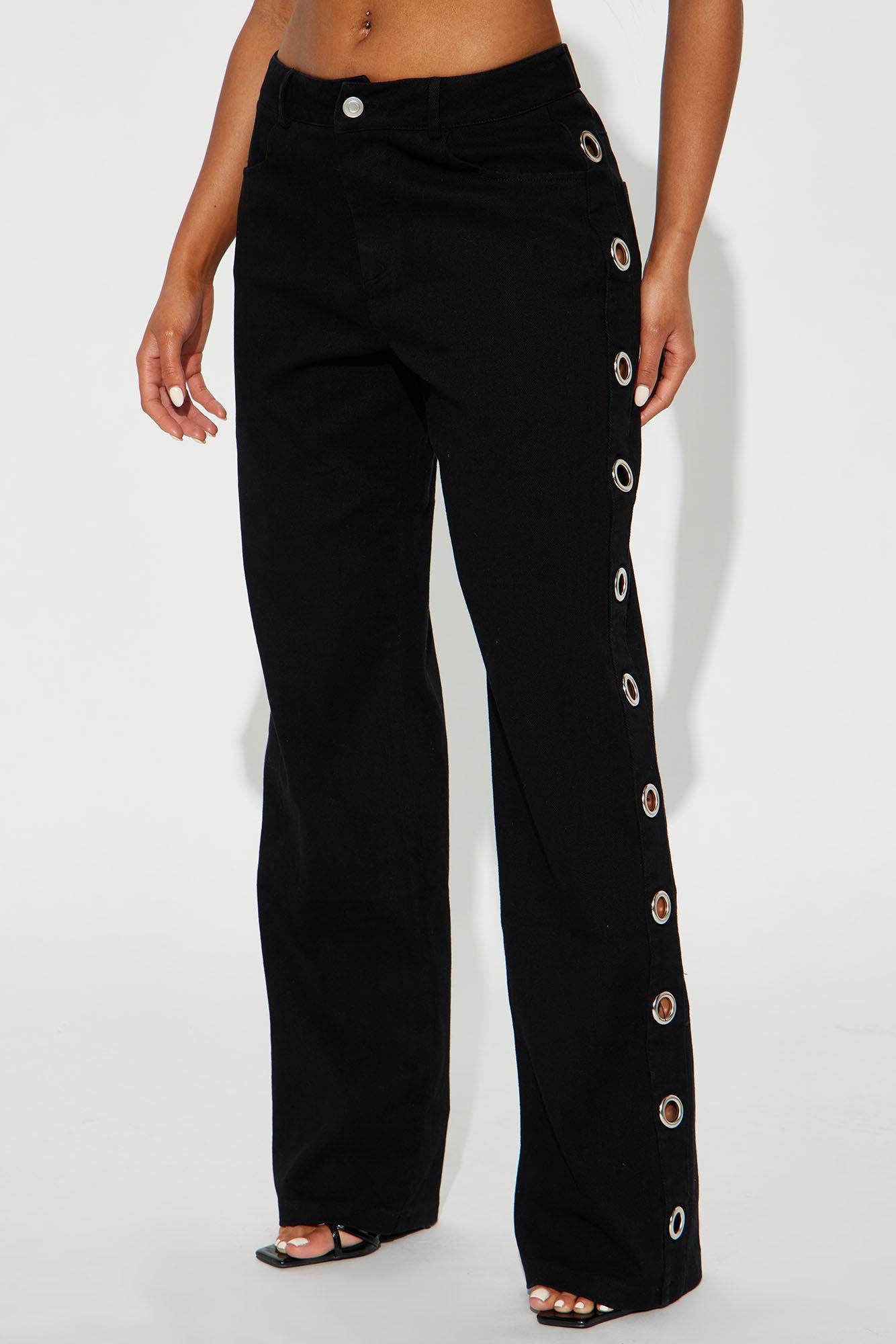 Time To Go Wide Leg Pant - Black Product Image