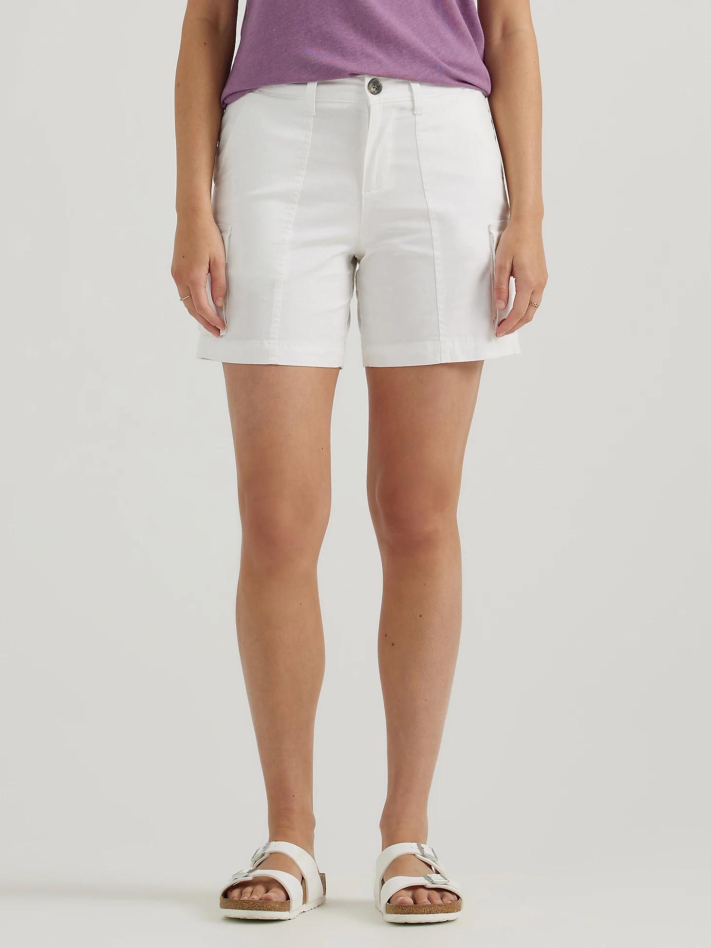 Women's Ultra Lux Comfort with Flex-to-Go Relaxed Fit Cargo Short | Women's Shorts | Lee® Product Image