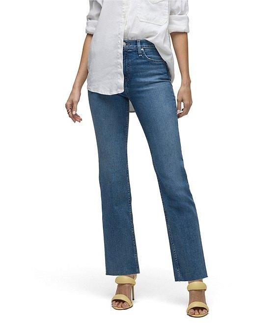 Hudson Jeans Remi Stretch 5 Pocket High Rise Straight Ankle Jeans Product Image
