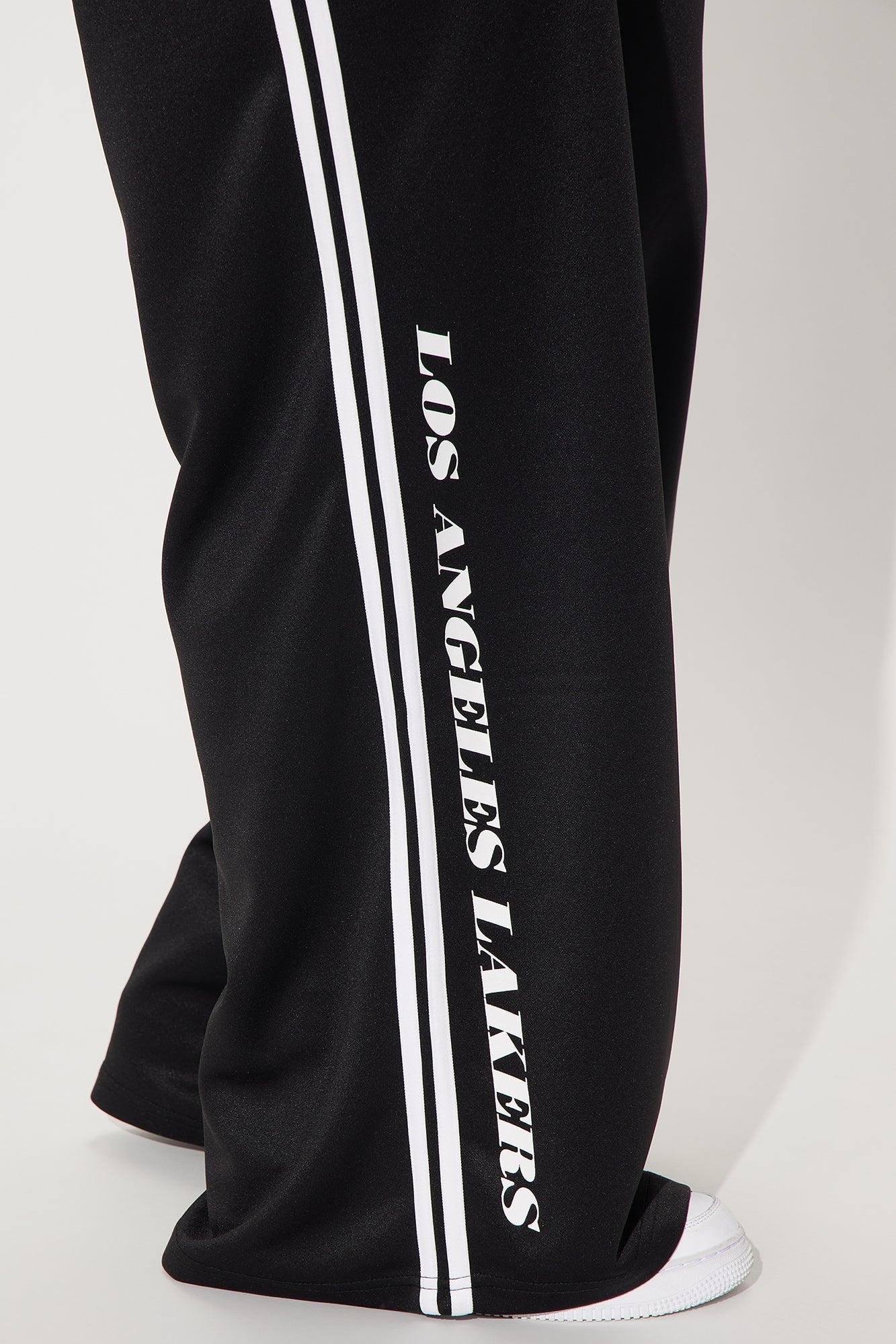 Lakers Halftime Wide Leg Pant - Black Product Image