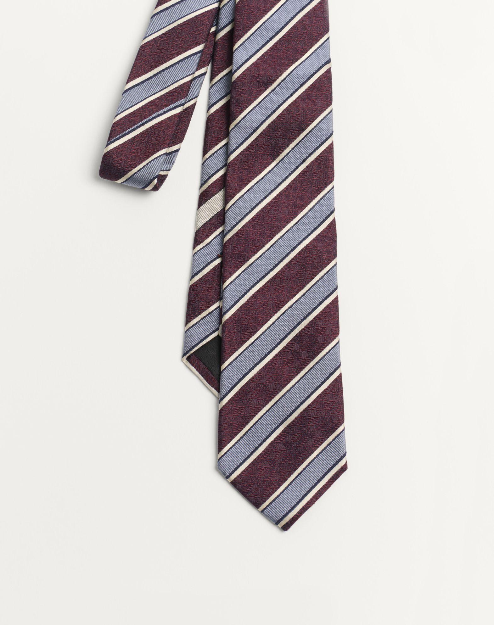 Valentie Striped Silk Tie Product Image